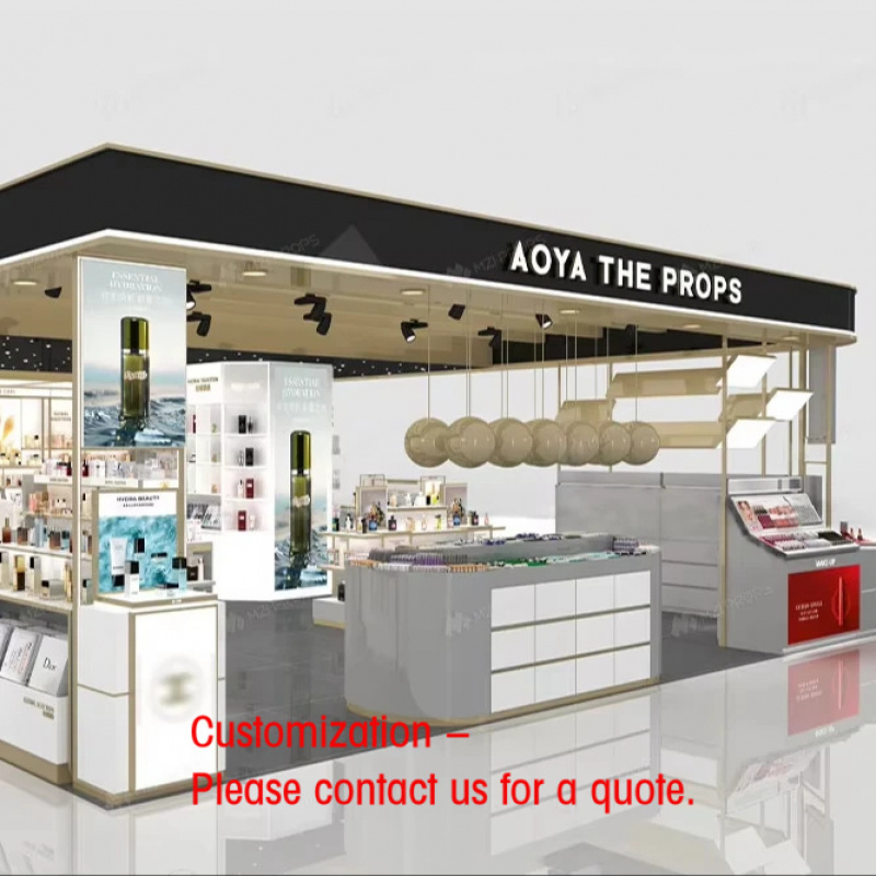 Luxury Skincare Shop - Özel Tasarım Lüks Kozmetik Kiosku Perakende